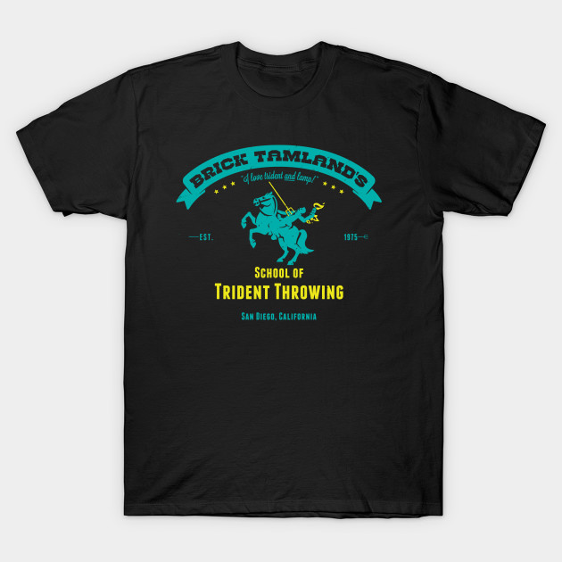 School of Trident Throwing T-Shirt-TOZ